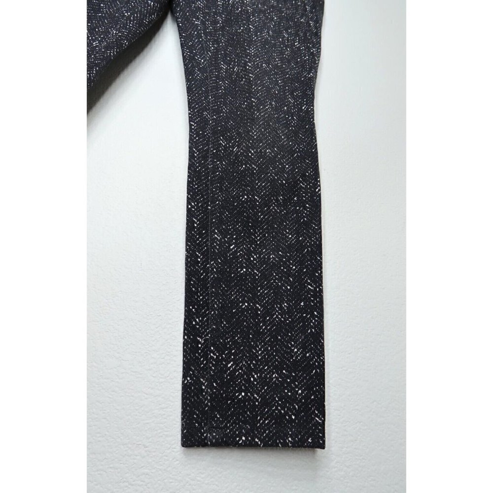 Banana Republic Pants Sloan Fit Slim Ankle Womens Size 4 Black Herringbone - Picture 6 of 12